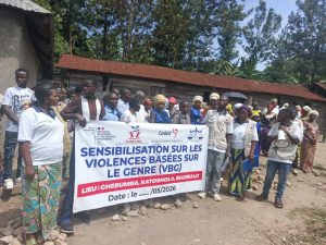 Muhongoza : le réseau SOTE PAMOJA TUNAWEZA sensibilise sur les violences basées sur le genre